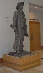 WILL PENNY STATUE IN THE COWBOY HALL OF FAME