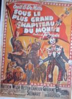 GREATEST SHOW ON EARTH POSTER:FRENCH