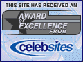 AWARD OF EXCELLENCE FROM CELEBSITES