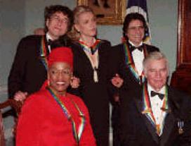 CHUCK WITH OTHER RECIPIENTS AT THE KENNEDY CENTER