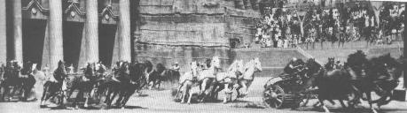 THE GREAT CHARIOT RACE IN THE ARENA