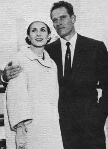 CHUCK & LYDIA ON THE QUEEN MARY SHIP ('61)
