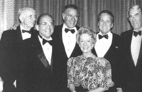 CHUCK WITH FELLOW PAST PRESIDENTS OF THE AFI(AMERICAN FILM INSTITUTE)