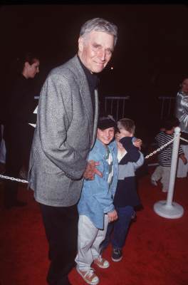 Chuck & Jack At The Lion King II Simba's Pride Premiere