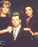 Claire Yarlett, Maxwell Caulfield & Tracy Scoggins 