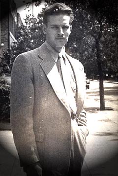 CHUCK DURING HIS COLLEGE DAYS '41