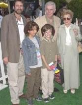 The Hestons at the 'Cats & Dogs' Premiere(Jack's friend in jean jacket)