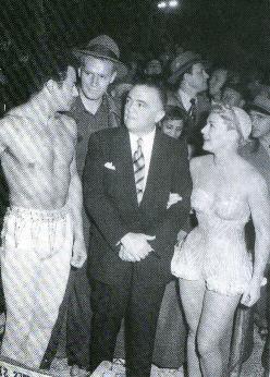 CORNEL, CHUCK, BETTY WITH FBI DIRECTOR: J.EDGAR HOOVER