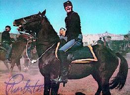 CHUCK AS MAJOR DUNDEE(AUTOGRAPHED)