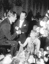 CHUCK WITH REX HARRISON & WIFE('59)