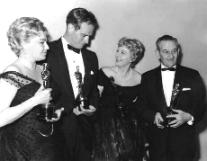 Chuck,Shelly Winters,Wm Wyler & Simone Signoret